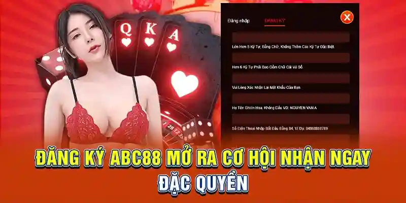 Đăng ký ABC88